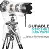 Movo (5 Pack) RC1 Clear Rain Cover for DSLR Camera and Lens up to 18" Long view 4