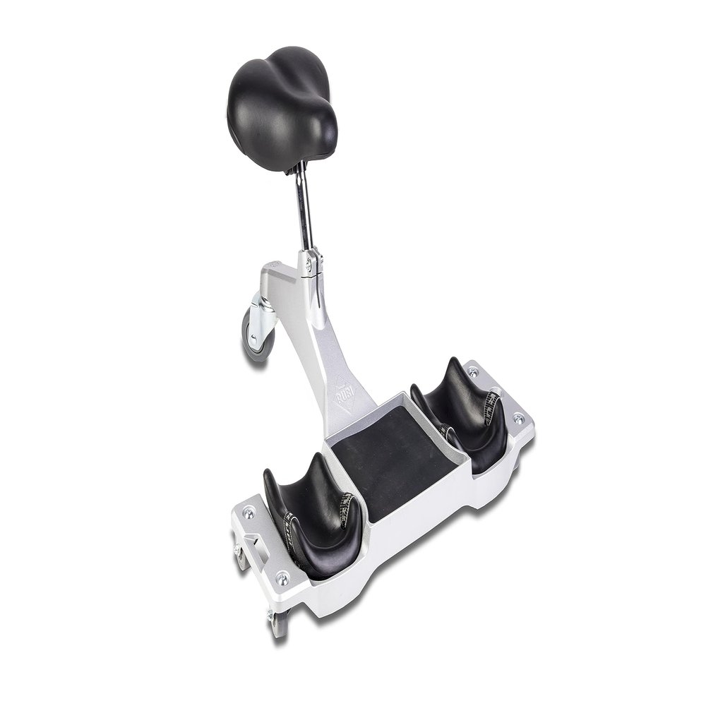 RUBI | Ergonomic Seat SR-1 | Ideal for Tiles, Parquet, Cleaning and Other Coating Operations | Replaceable Ergonomic Knee Pads