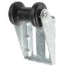 C.E. Smith Panel Bracket Assembly 4" Spool Roller - Black view 1