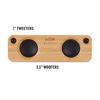 House of Marley - Get Together Bluetooth Portable Bluetooth Speaker and Audio System - 3.5 Woofer & 1 Tweeters, 30m Wireless Range, 8 Hour Playtime, Sustainably Crafted, Signature Black view 2