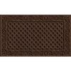 Doormat Iron Lat 18x30 Walnut view 1