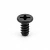Mcsher 300pcs M1.4 Series Screws Set for Android Smartphone, Watches, GlassesSmall Electronic Products Phillips Wafer Head, Black Zinc, 6 Size, with Screw Driver view 3