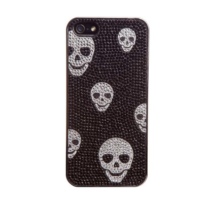 dreamplus DP3197i5S iPhone SE/5s/5 Crystal Rhinestone Case, Persian Safari Skull Bar Type