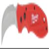 Milwaukee 48-22-1985 Fastback Hawk Bill Folding Knife w/Belt Clip and Lanyard Hole, Metal view 1