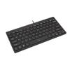 SR Mini Keyboard Wired Thin Light 78 Keys USB Multimedia Small for Pc Computer Laptop view 1