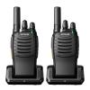 Retevis H-777 Rechargeable Walkie Talkies, Mini 2 Way Radios Long Range, Small Walky Talky, Portable FRS Two Way Radios with LED Flashlight(Black, 2 Pack) view 1