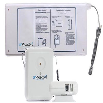 Chair Sensor Pad (45 day, 7" x 15") with Advanced Chair / Bed Alarm - White