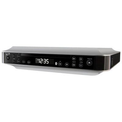 iLive Electronics iKBC384S Bluetooth Under the Cabinet Radio with CD Player