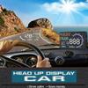 Smart Unlimited Brand New Universal 5.5" Colorful Car A8 HUD Speed Head Up Display with OBD2 Interface OverSpeed Warning Plug & Play Vehicle Speedometer KM/h MPH Display view 2