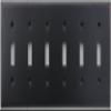 Classic Accents Stamped Steel Oil Rubbed Bronze 6 Gang Toggle Light Switch Wall Plate view 1