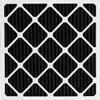 Nordic Pure 20x20x1 (19 1/2 x 19 1/2 x 3/4) Pure Carbon Pleated Odor Reduction Furnace Air Filters 3 Pack view 4