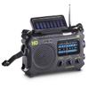 HQ ISSUE Dynamo Emergency Radio Hand Crank Solar Portable W/AM FM, NOAA Weather Alert, Shortwave, & Flashlight, Black view 1