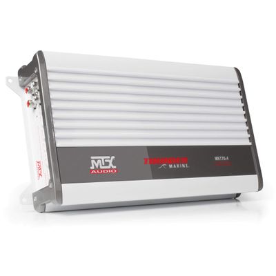 MTX WET75.4 400 Watt RMS 4-Channel Marine Amplifier Amp 4 Boat/ATV/UTV/RZR/Cart