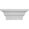 Ekena Millwork SH12X04X04DE Dentil Shelf, 12"W x 4 1/2"H x 4 1/8"P view 1