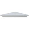 Ekena Millwork SH23X16X03 Mini Classic Corner Shelf, 22 7/8" W x 16 1/4" P x 2 5/8" H view 2