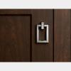 KOHLER 99687-HF1 Poplin Rectangular Pull, Chrome view 3