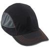 Safety Bump Cap, Baseball Hat Style, Comfortable Head Protection, Long Brim, Skullerz 8950,Black view 1