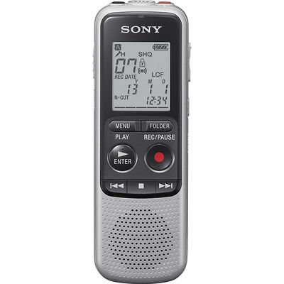 Sony ICD-BX140 4GB Digital Voice Recorder, Black, ICDBX140