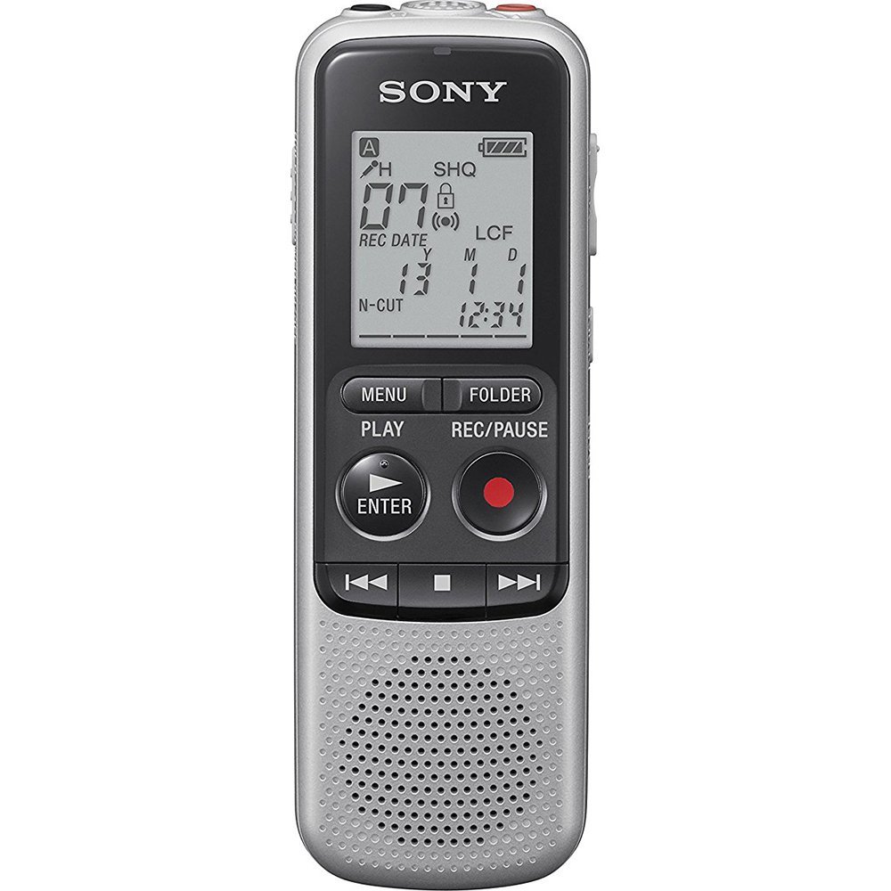 Sony ICD-BX140 4GB Digital Voice Recorder, Black, ICDBX140