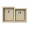 Houzer 33" Granite Composite Undermount 60/40 Double Bowl Kitchen Sink view 1