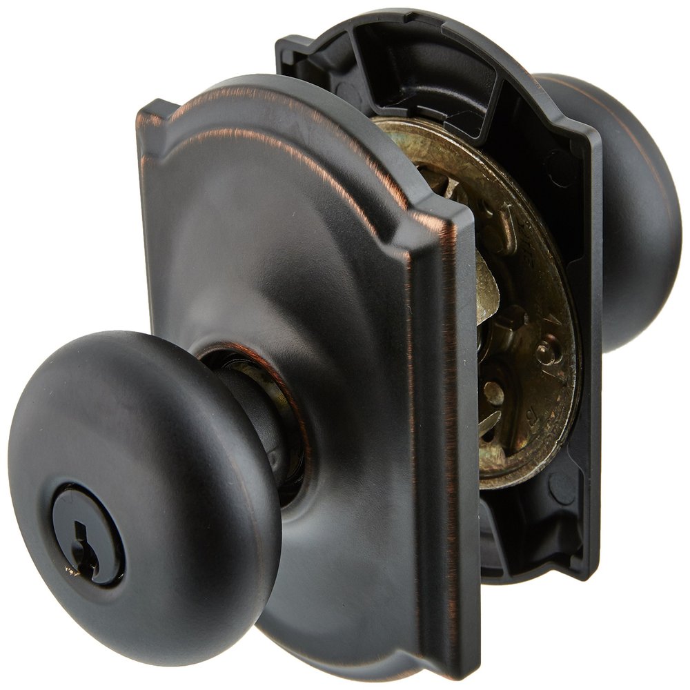 Schlage Lock Company F51APLY716CAM F51A Plymouth 716 CAM 16211 10027 Camelot Deco Rose Entry