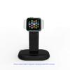 CyberTech 2 in 1 Replacement for Apple Watch and iPhone Charging Station with Built-in Insert Slots, Compatible for iPhone & Apple 2015 iWatch 3 38/42 mm (Black) view 2