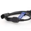 Eonvic IEC 320 C14 Male to 3 x C13 Female Y Splitter Power Cable 2ft/60cm view 2