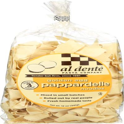 Al Dente Golden Egg Papparedelle Pasta 24x 12Oz