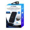 Xtreme Digital Lifestyle Accessories Rotating 5W QI Wireless Charger w/ 2 USB Ports iOS & Android Compatible (Black), (XWC81011BLK) view 1