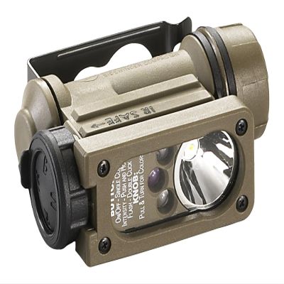 Streamlight 14531 Sidewinder 55-Lumens Compact II Aviation Flashlight with Rail Mount & Headstrap in Clamshell, Coyote