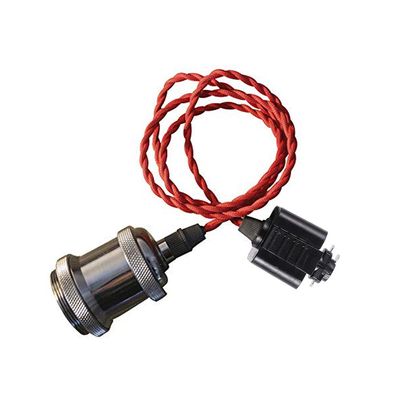 ANYE H-Type Track Light Pendants 3.2ft Cord Macaron Color Light Socket Cafe Lights Loft Style Simple Metal Ceiling Lamp for Dining Room Cafe Restaurant Bulbs and Shade Not Included