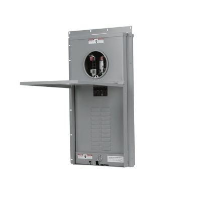 Siemens MC2040B1200F 20 Space 40 Circuit 200-Amp Flush Mount Meter Load Center Combination with Ring Type Cover