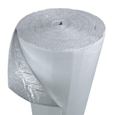 Us energy products DOUBLE Bubble White Concrete Insulation Roll 48-inch by 25 linear feet (100sqft)