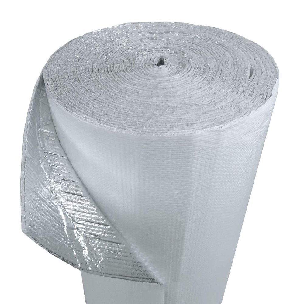 Us energy products DOUBLE Bubble White Concrete Insulation Roll 48-inch by 25 linear feet (100sqft)