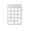 Satechi Slim Aluminum Bluetooth Keypad, Wireless Number Pad with 18 Keys, Micro USB Rechargeable Numpad, External Number Pad for MacBook Air/Pro M5/M4, iPad Air/Pro M5/M4/M3, iMac, PC - Silver view 1
