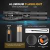 MODOAO 3pack Super Bright Flashlights High Lumens LED Flashlight with Zoomable Beam - Mini Flashlights for Camping, Hiking, Dog Walking - Powerful Emergency Flashlights with 5 Modes for Outdoor Use view 3
