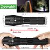 MODOAO 3pack Super Bright Flashlights High Lumens LED Flashlight with Zoomable Beam - Mini Flashlights for Camping, Hiking, Dog Walking - Powerful Emergency Flashlights with 5 Modes for Outdoor Use view 4