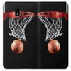 RW0066 Basketball PU Leather Flip Case Cover for Samsung Galaxy J3 (2018), J3 Star, J3 V 3rd Gen, J3 Orbit, J3 Achieve, Express Prime 3, Amp Prime 3 view 3