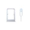 JayTong SIM Card Tray Holder Slot Replacement with Remover Eject Pin Tool for Xiao-mi 8 Mi8 Mi 8 Silver view 1
