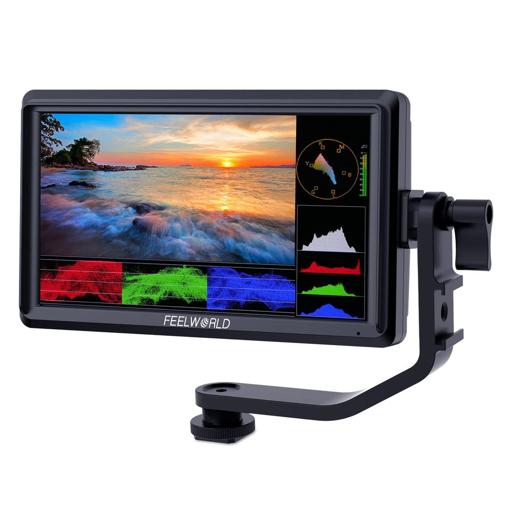 FEELWORLD FW568 6 Inch 450nit FHD IPS Screen Field DSLR Camera Monitor