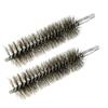 uxcell 2pcs M6 Wire Pipe Tube Sweep Cleaning Chimney Brush 30mm Diameter view 1