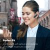 Bluetooth Headset, Wireless Bluetooth Earpiece w/ 18 Hours Playtime and Noise Cancelling Mic,Ultralight Earbud Headphone Hands-Free Calls for iPhone Tablet Samsung Android Cell Phones Truck Driver view 3