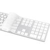 ProElife Keyboard Cover Skin for Apple Wired USB Keyboard with Numeric Keypad (A1243, Model MB110LL/B, NOT FIT Magic Keyboard) Ultra Thin Silicone Full Size Protector (Item Folded in Package) view 4
