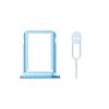JayTong SIM Card Tray Holder Slot Replacement with Remover Eject Pin Tool for Xiao-mi Mi A2/6X Mi 6X Mi A2 B-LUE view 1