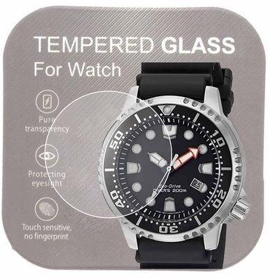 VRWOX 2 Pcs Glass Screen Protector For BN0150-28E/BN0151-09L Watch,2.5D Rounded Edges 9H Premium Real Tempered Glass Anti Scratch For BN0150 / BN0151