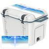 MightySkins (Cooler Not Included) Skin Compatible with OtterBox Venture 45 qt Cooler Lid - Cross | Protective, Durable, and Unique Vinyl Decal wrap Cover | Easy to Apply | Made in The USA view 1
