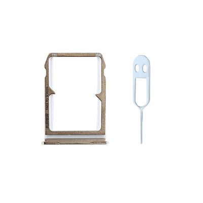 JayTong SIM Card Tray Holder Slot Replacement with Remover Eject Pin Tool for Xiao-mi 6 Mi6 Mi 6 Gold