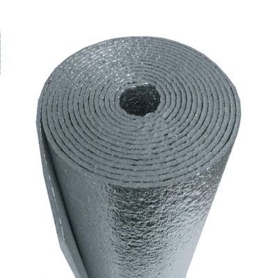 AES Industries 10sqft (2x5) White Reflective Foam Insulation Vapor Barrier Warehouse Building