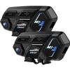 Fodsports Motorcycle Bluetooth Intercom, Music Sharing, M1S Pro 2000m 10 Riders Group Helmet Communication System Headset Universal Wireless Interphone (Waterproof/Handsfree/Stereo Music/GPS/2 Mic) view 1