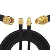 WiFi Antenna Extension Cable 15-Meter(49.2 Ft) Helium Antenna Cable Low-Loss Coaxial Cable RG58 RP SMA Female to RP SMA Male 50ohm SDR Equipment Antenna Ham Radio Antenna Extension Relocation Cable view 1